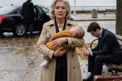 I found my son on a park bench with a baby and three suitcases. For a second, the city went silent.  “Why aren’t you at my company?” I asked. He swallowed. Hard. “I got fired,” he said. “My father-in-law said we’re not good enough.”