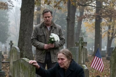 I CAME TO MY WIFE’S GRAVE LIKE I ALWAYS DO—AND FOUND A CHILD SLEEPING ON IT, CALLING HER “MOM.”