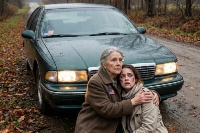 I FOUND MY DAUGHTER IN THE WOODS—BRUISED, BLEEDING, BARELY ALIVE. SHE GRIPPED MY WRIST AND WHISPERED, “IT WAS MY MOTHER-IN-LAW… SHE SAID MY BLOOD IS DIRTY.” THAT NIGHT, I TEXTED MY BROTHER ONE LINE—AND OPENED GRANDPA’S OLD TRUNK.