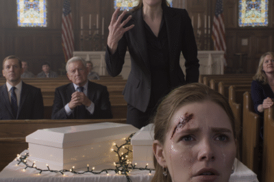 AT MY TWINS’ FUNERAL, MY MOTHER-IN-LAW LEANED IN AND WHISPERED, “GOD TOOK THEM BECAUSE HE KNEW WHAT KIND OF MOTHER YOU WERE.” WHEN I BEGGED HER TO STOP—JUST FOR TODAY—SHE SLAPPED ME, SMASHED MY HEAD INTO THE COFFIN, AND HISSSED, “STAY QUIET, OR YOU’LL JOIN THEM.” WHAT HAPPENED NEXT… SHE NEVER SAW COMING.